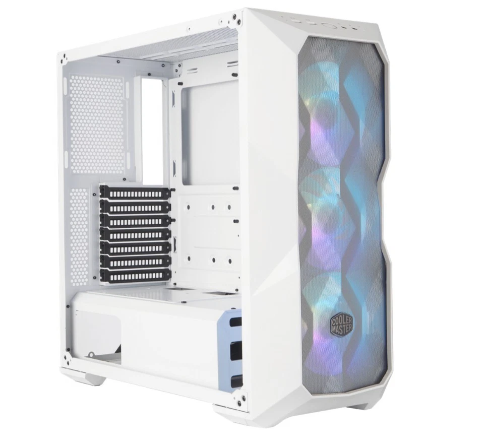 CoolerMaster masterbox td500 mesh white TORRE MEDIA ATX  - Imagen 2 de 4