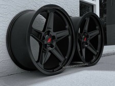 Dodge Demon Wheels Satin Black 20x9.520x10.5 Set Challenger Charger Hellcat