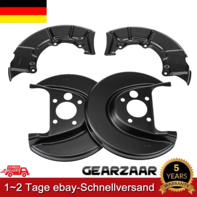 4x ANKERBLECH FÜR BREMSSCHEIBE KOMPLETT FÜR VW BORA 1J GOLF 4 1J NEW BEETLE 9C