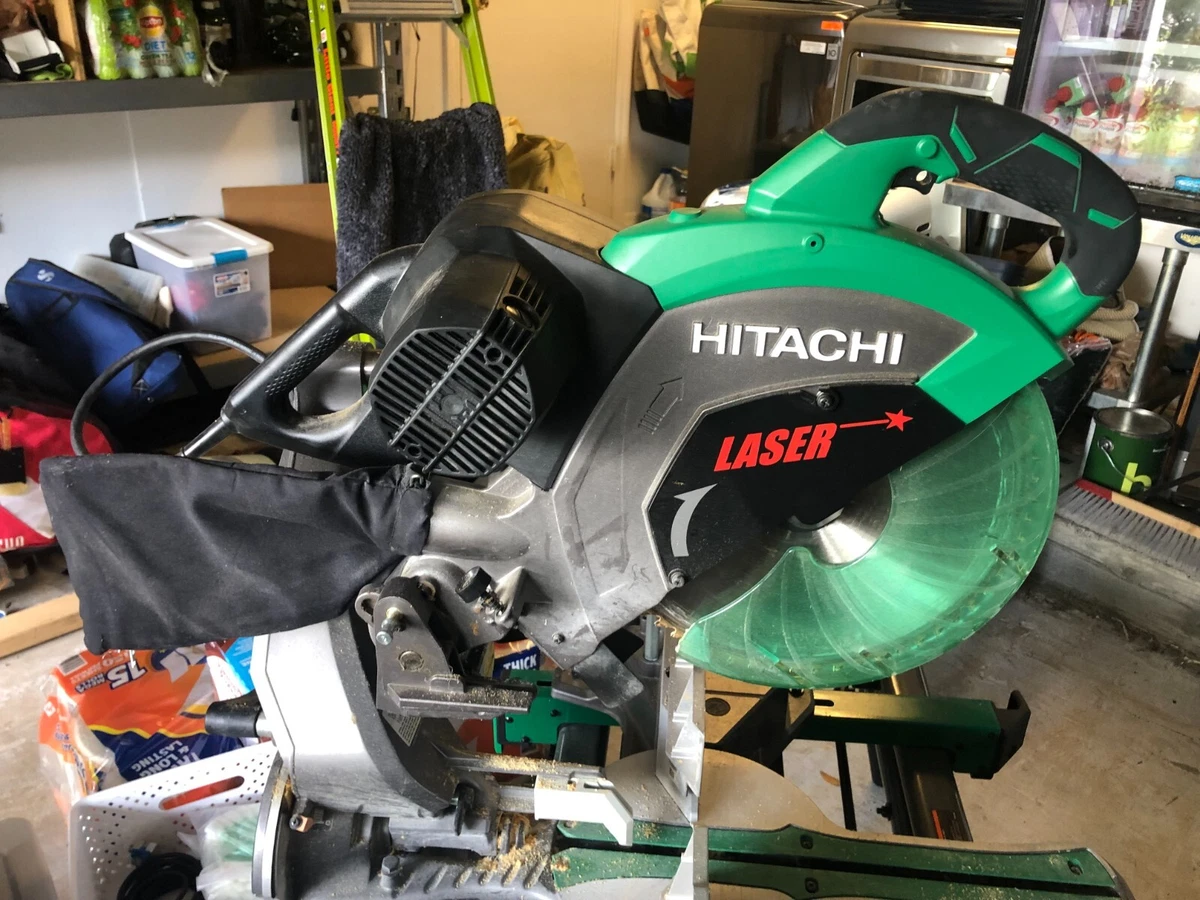 Hitachi 12 miter saw outlet