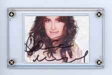Idina Menzel Autographed Trading Card Sized Signed Cut ACOA