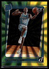 2021-22 Donruss #246 Scottie Lewis Holo Green & Yellow Laser Rated Rookie