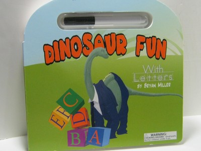 Dinosaur Fun with Letters (Write - Draw - Learn)