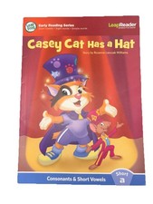 Leapfrog Casey Cat Has a Hat Short a  Consonants  Short Vowels Sight Words