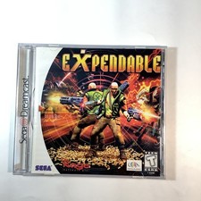 Expendable (Sega Dreamcast, 1999) CIB Complete Tested & Working