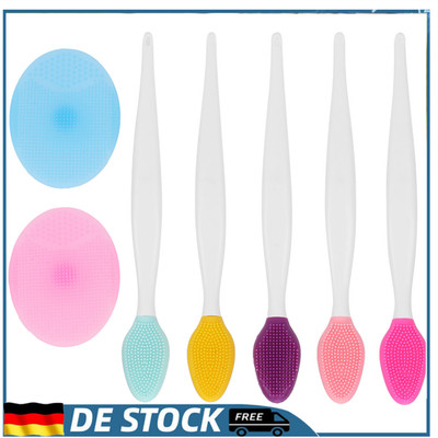 Silicone Facial Cleansing Brush Silicone Face Pore Cleaner Face Nose Lip