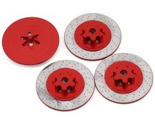 Kyosho Fazer FZD2 Aluminum Brake Disc Hubs Red  4  KYOFAW307 
