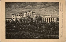 Castello Dei Cesari Rome Lazio Italy art postcard Palanga e721