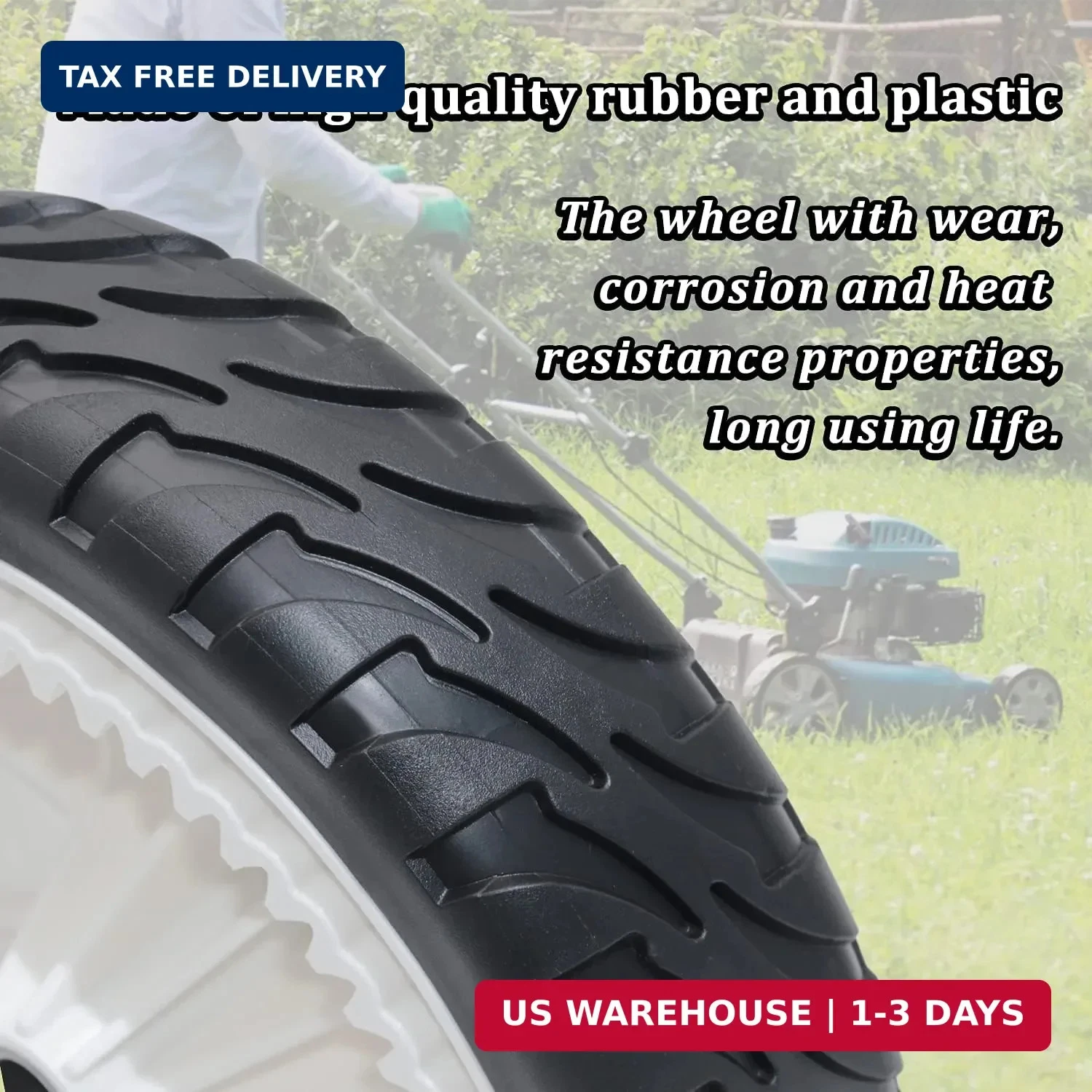 CheeMuii 119-0311 Lawn Mower Wheels - Thumbnail 4
