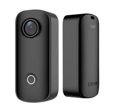 SJCAM C100+ Mini WiFi Action Camera 4K30fps Pocket Sized Wearable Body Camera,