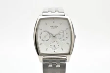 [Near MINT] Vintage SEIKO Lucent 5Y89-5A00 Quartz Unisex Watch From JAPAN