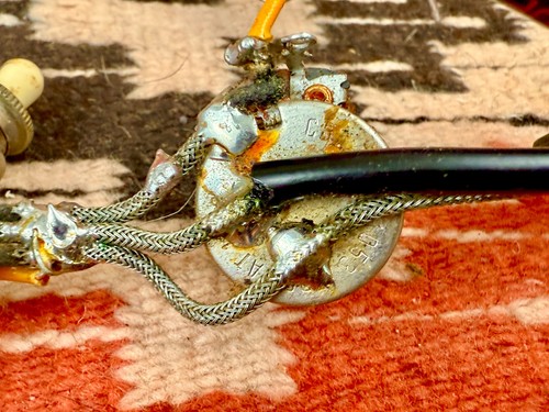 Vintage 1966 Gibson Guitar ES-335 Complete Wiring Harness 1960's - Picture 7 of 10