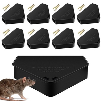 8 Pack Lockable Weatherproof with Keys, Secure Storage Container for Indoor &...