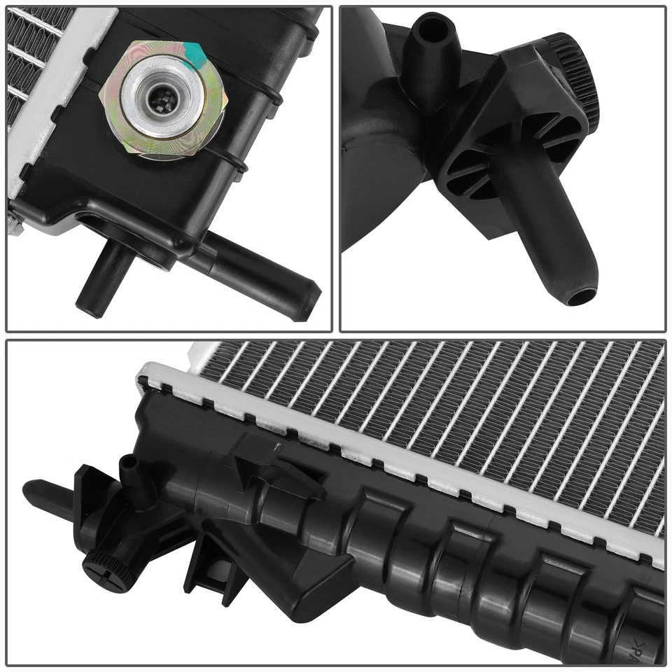 Radiador núcleo de aluminio 2605 para Saturn L100 L200 L300 LS LS1 LW1 LW200 2001-2003 Foto 4 de 4