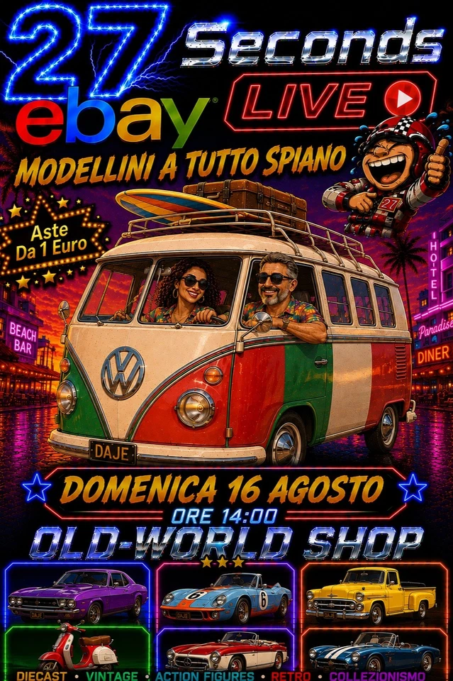 🚗🔥 ASTE MODELLINI & FIGURES DA 1€ – OCCASIONI IMPERDIBILI !