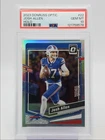 JOSH ALLEN 2023 DONRUSS OPTIC FOOTBALL HOLO PRIZM BILLS PSA 10 Q0004
