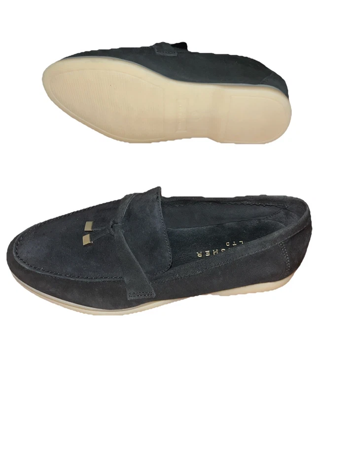 Women's Yanelli Suede Slip On Loafer Flats Marc Fishers  - Image 3 of 4