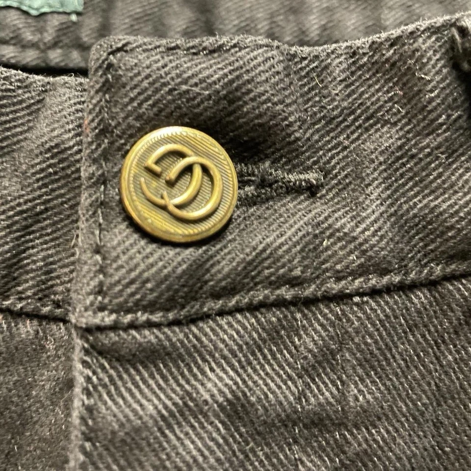 ¡JEANS GUCCI NEGROS LOCOS! -Talla 32!!!-¡Se enviará lo antes posible!!! Foto 4 de 4