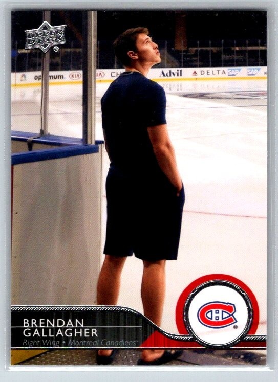 2014-15 Upper Deck Series 1 #104 Brendan Gallagher Montreal Canadiens