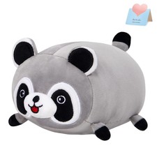 14'' Raccoon Stuffed Animal Cute Plush Pillow Toys Special Day Birthday Gifts...