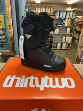 THIRTY TWO MEN'S LASHED DOUBLE BOA (BLACK) BOOTS SIZE 8.5 *NEW IN BOX*