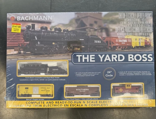 Bachmann Yard Boss Ready To Go Electric Train Set N Scale - Multi-Color (24014)
