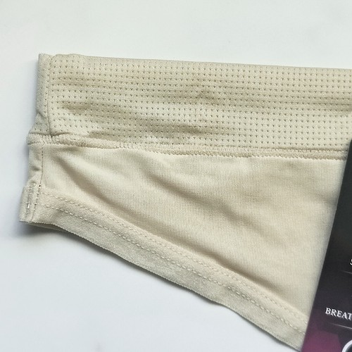 Maidenform Sport Thong Panty Latte Lift Heather (Nude 5) Size S/XL - Picture 3 of 6