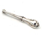Vintage International 925 Sterling Silver Joan Of Arc Napkin Clip
