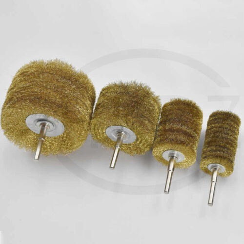 Drahtbürsten Messing Rundbürste Scheibenbürste Messingbürste 3mm 6mm Schaft - Bild 14 von 75