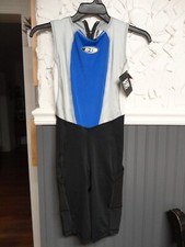 DESOTO WOMEN'S 5 POCKET SLEEVELESS TRIATHLON SKINSUIT - XL - NWT