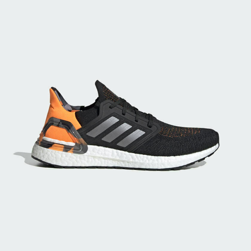 adidas UltraBoost 20 Black Signal Coral 