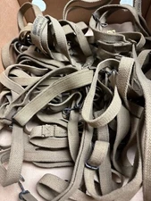 BRITISH WWII MARKED STN KAKHI CANVAS SLING