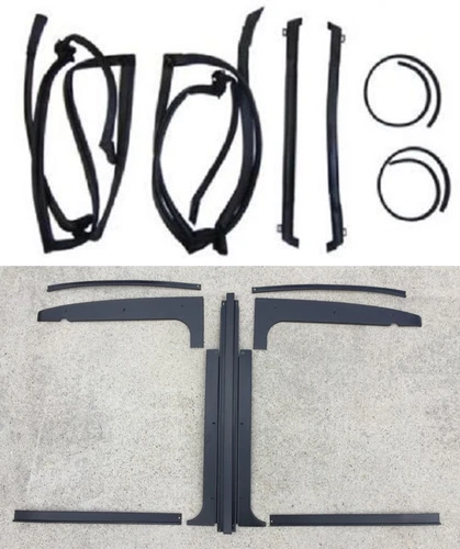 1978-1988 NEW Complete Stainless Steel & Seal T-Top Kit Monte Carlo SS Regal GN