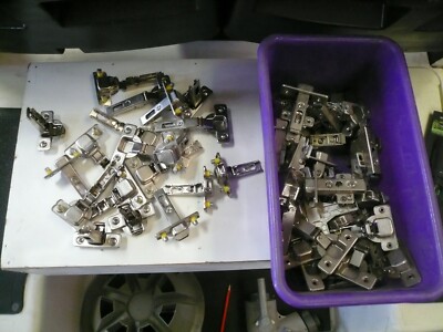 Lot of 45 Salice Cabinet Push Hinges