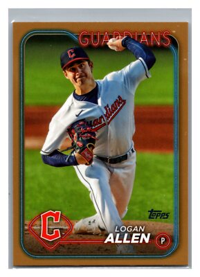 GSページ 2024 Topps Series 1 #339 Logan Allen Gold /2024 | eBay