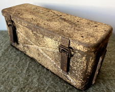 1944! WW2 WEHRMACHT DAK AFRICA KORPS KART I.F.H 18 - 10CM CONCHIGLIE SCATOLA MUNIZIONI BEIGE