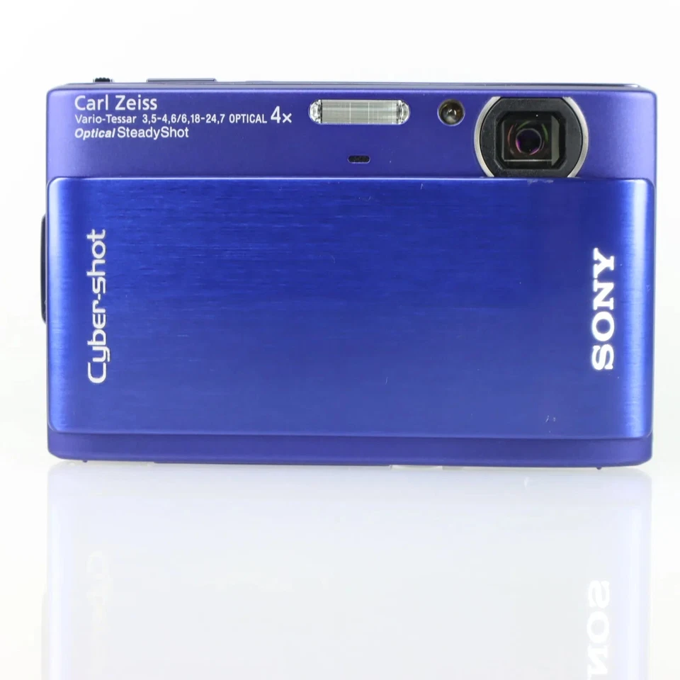 Sony Cyber Shot DSC-TX1 Digitalkamera 10.2MP 4x optischer Zoom blau 85% Neu