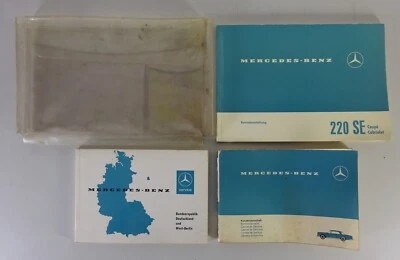 Manual de Instrucciones + Servicio Mercedes-Benz W111 220 Se Cabrio + Coupé 1965 - Imagen 1 de 4