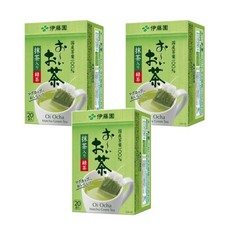 ITO EN Oi Ocha Green Tea w/ Matcha Eco Teabags 1.8g x 20 bags - 3 Boxes Japan