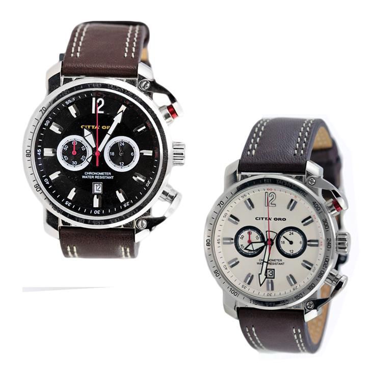 Taxau Orologio da uomo con cronografo, al quarzo, in acciaio inox, con data, multifunzione, di lusso, per uomo, Cinturino in argento 8406 e quadrante nero, round