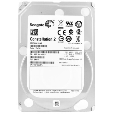 Festplatte Seagate 500Gb ST9500620NS 64MB 7200RPM Sata III 2,5'' Zoll