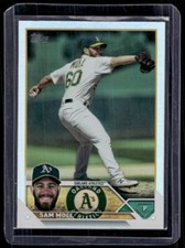 2023 Topps Refractor Sam Moll #8 Oakland Athletics