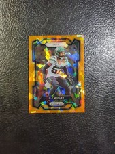 2023 Panini Prizm C.J Mosley Orange Cracked Ice