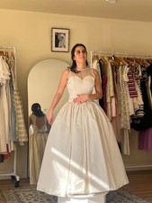 Vintage 1990s Amsale Wedding Dress Size Small - Curated and Refurbished