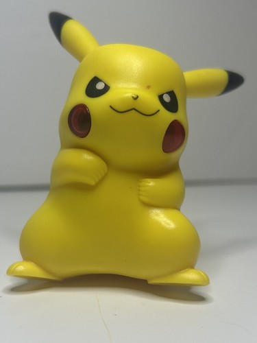 Pikachu TOMY Pokemon Figure CGTSJ 1999 Nintendo 2" - Vintage Authentic - Picture 8 of 8