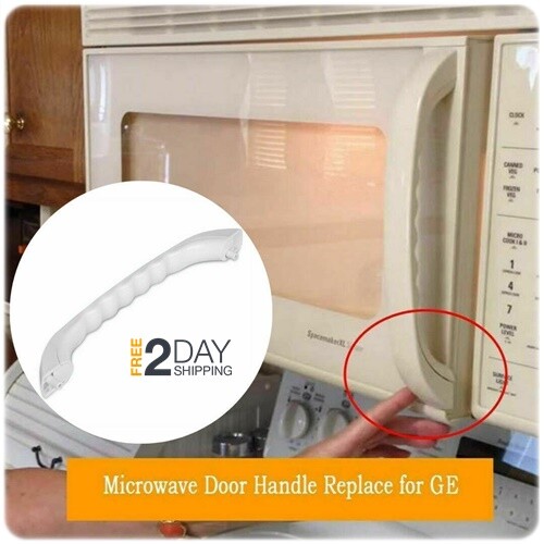 Microwave Door Pulling Handle White For Ge Spacemaker Xl Jvm1331ww 1340ww 1350ww Ebay