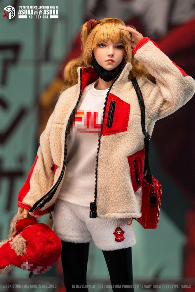 BOX STUDIO Asuka 1/6 アクションフィギュア BOX-003 BOX STUDIO BOX-003 1/6 Asuka female soldier Figure Toy In