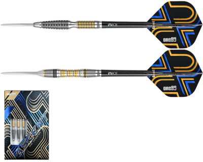 ONE80 Steeldarts Ascent 90% Tungsten Darts - Dart Set