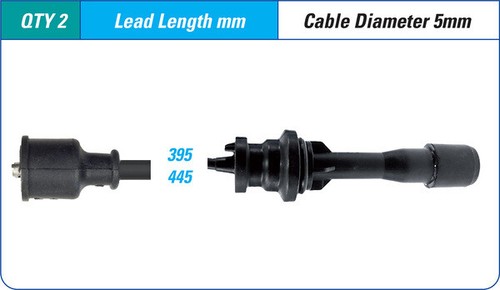 Ignition coils + lead set for Ford KN KQ LASER 1.6L 99-02 ZM 2 Yr Wty - Photo 4/5