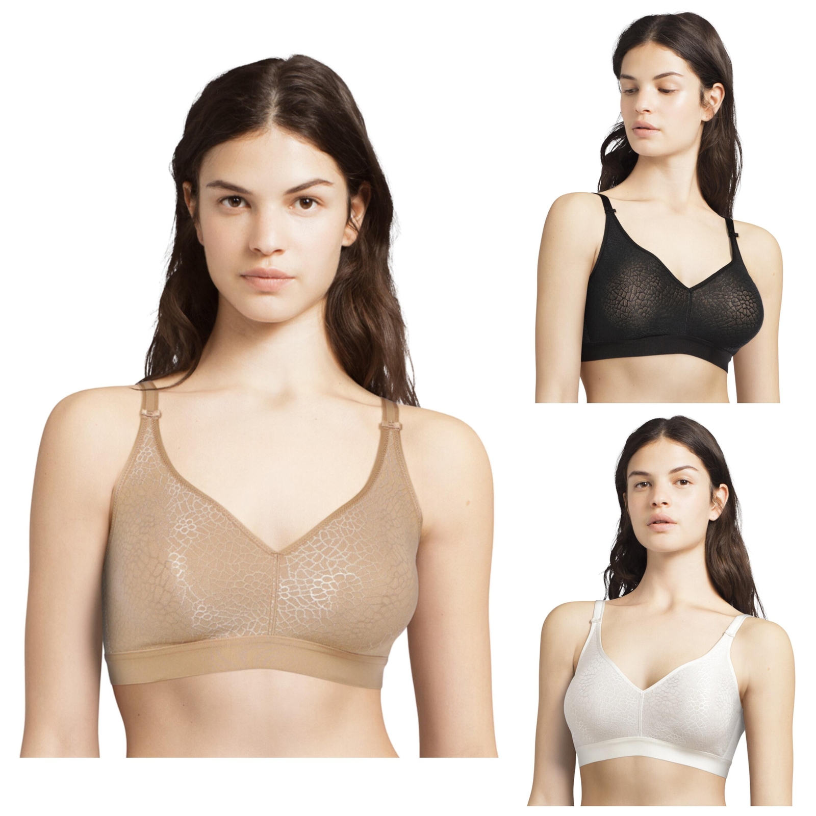 Chantelle Magnifique Bra Non Wired Non Padded Full Cup Womens Lingerie